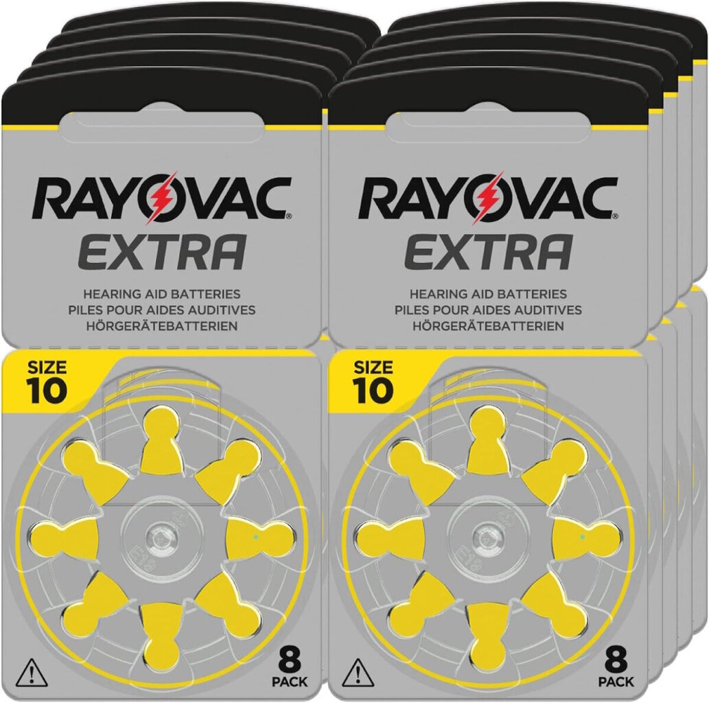 Rayovac A10 (PR70) kuuldeaparaadi patareid 10x8 tk цена и информация | Patareid | kaup24.ee