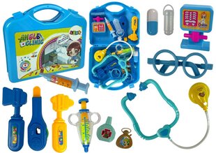 Arsti instrumentide komplekt kohvris, sinine hind ja info | Tüdrukute mänguasjad | kaup24.ee