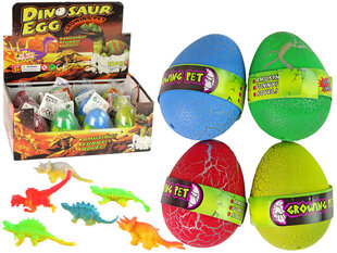 Растущее яйцо, Динозавры, 6 см цена и информация | Развивающие игрушки | kaup24.ee