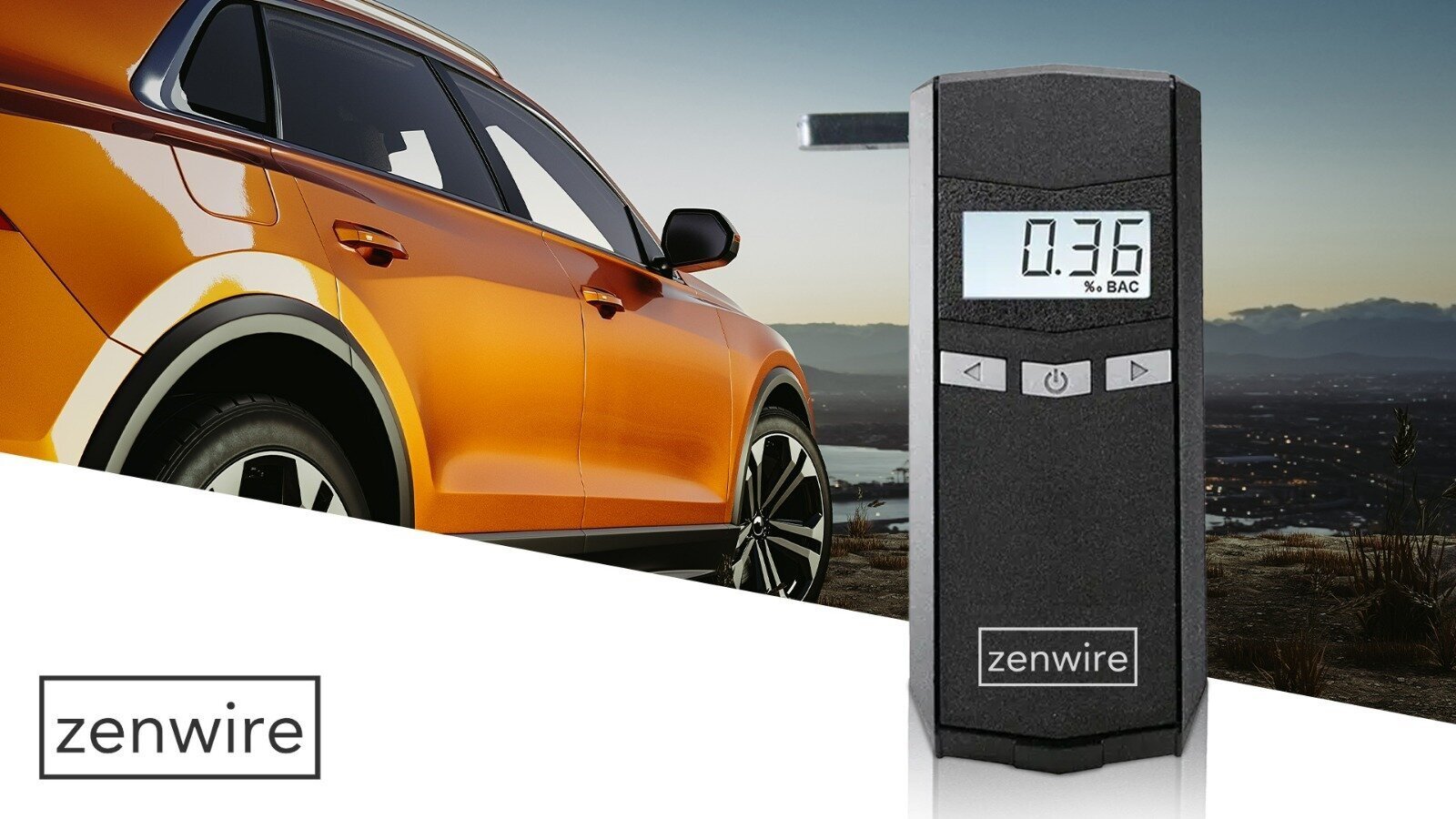 Zenwire F6500 professionaalne elektrokeemiline hingamisaparaat 6 suukorviga hind ja info | Alkomeetrid | kaup24.ee