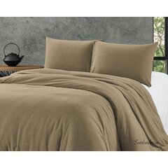 Комплект постельного белья Bamboo Touch 200х220см, коричневый, мягкая микрофибра цена и информация | Комплекты постельного белья | kaup24.ee
