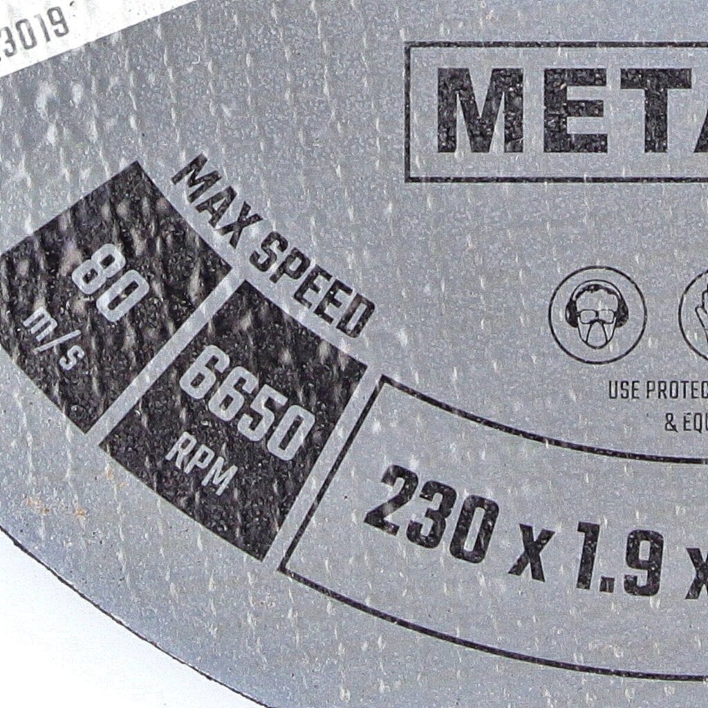 Lõikeketas 230 mm WellCut® WCA23019 цена и информация | Käsitööriistad | kaup24.ee