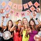 Sünnipäeva aksesuaaride komplekt Happy Birthday hind ja info | Peokaunistused | kaup24.ee