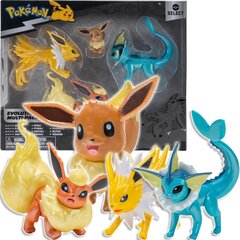 Pokemon Select Collectori kujukese Eevee Flareon Jolteon ja Vaporeon 2837 hind ja info | Poiste mänguasjad | kaup24.ee