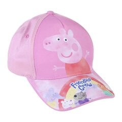 Детская кепка Peppa Pig Розовый (51 cm) цена и информация | Шапки, перчатки, шарфы для девочек | kaup24.ee