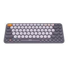Baseus K01A Wireless Tri-Mode Keyboard Frosted Gray цена и информация | Клавиатура с игровой мышью 3GO COMBODRILEW2 USB ES | kaup24.ee