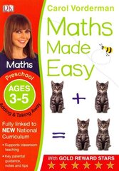 Maths Made Easy: Adding & Taking Away, Ages 3-5 (Preschool): Supports the National Curriculum, Preschool Exercise Book, Preschool ages 3-5 цена и информация | Книги для подростков и молодежи | kaup24.ee