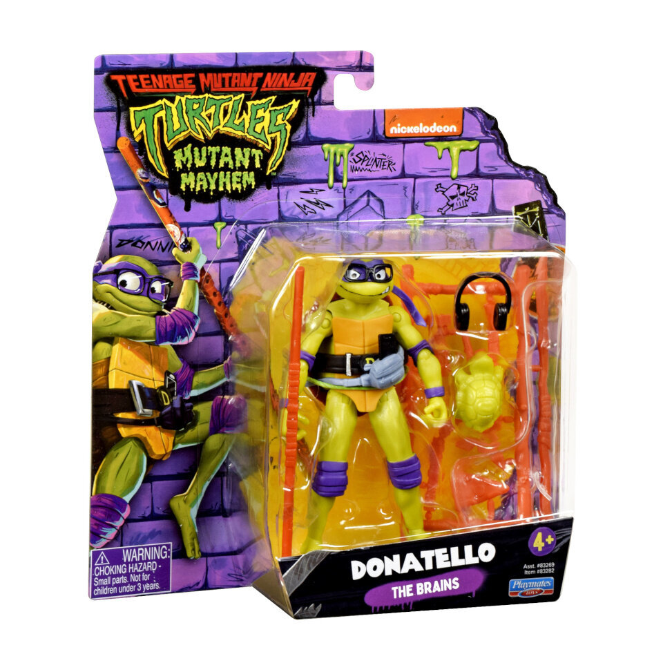 TMNT põhifiguur Donatello, 83282 hind ja info | Poiste mänguasjad | kaup24.ee