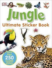 Jungle Ultimate Sticker Book цена и информация | Книги для малышей | kaup24.ee