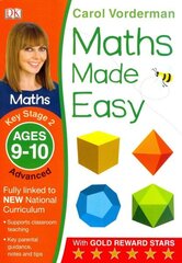 Maths Made Easy: Advanced, Ages 9-10 (Key Stage 2): Supports the National Curriculum, Maths Exercise Book, Ages 9-10, Key Stage 2 advanced цена и информация | Книги для подростков и молодежи | kaup24.ee