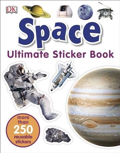 Space Ultimate Sticker Book hind ja info | Väikelaste raamatud | kaup24.ee