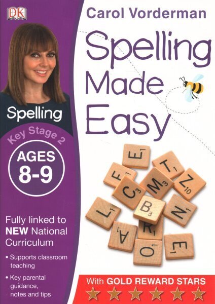 Spelling Made Easy, Ages 8-9 (Key Stage 2): Supports the National Curriculum, English Exercise Book, Year 4 цена и информация | Noortekirjandus | kaup24.ee