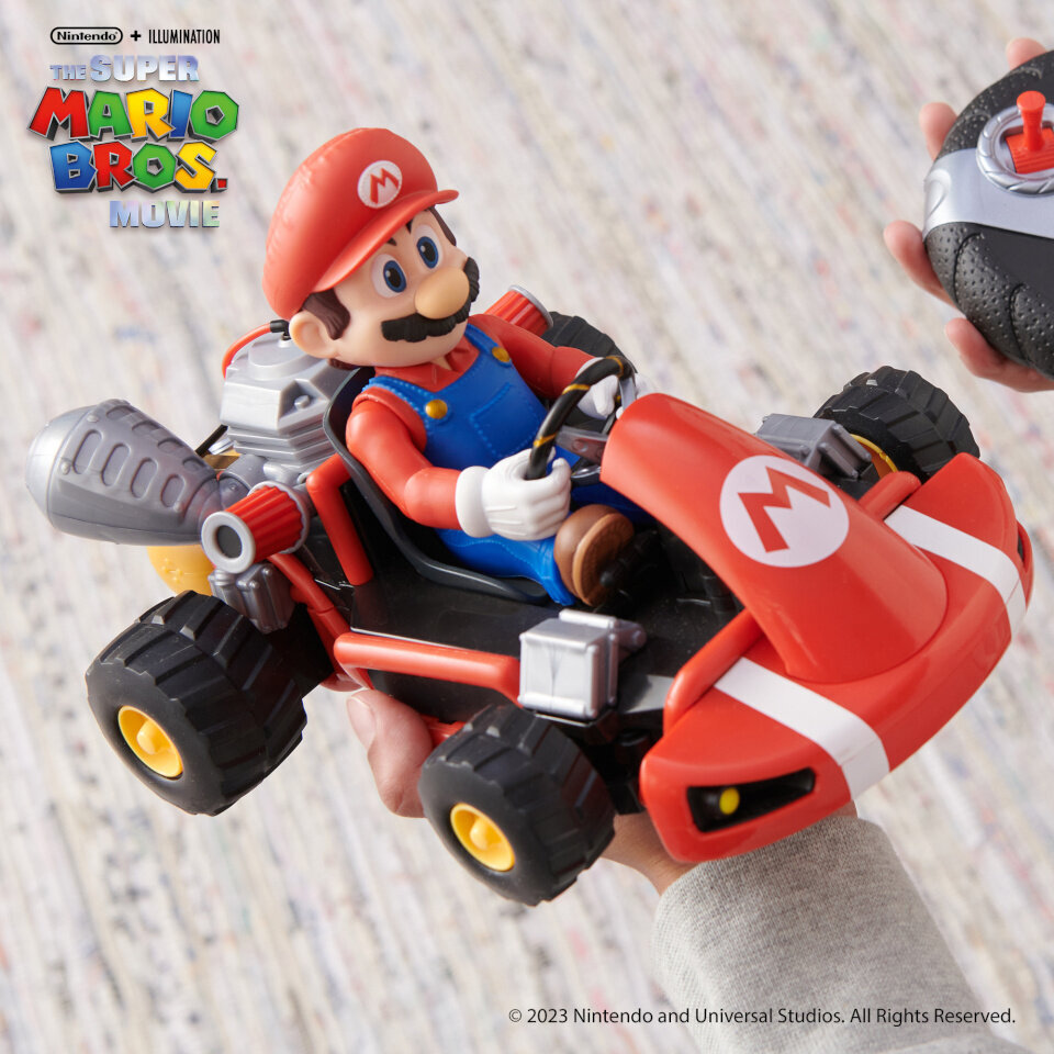 Mänguauto JAKKS Pacific RC Nintendo Super Mario цена и информация | Poiste mänguasjad | kaup24.ee