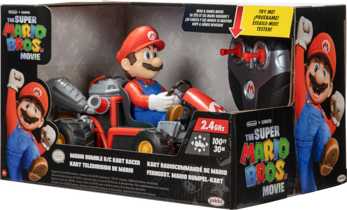 Mänguauto JAKKS Pacific RC Nintendo Super Mario цена | kaup24.ee