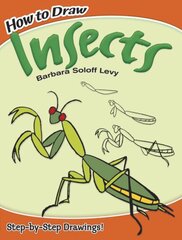 How to Draw Insects цена и информация | Книги для подростков и молодежи | kaup24.ee