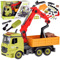 Строительный грузовик с манипулятором цена и информация | Игрушки для мальчиков | kaup24.ee