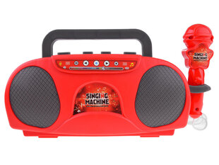 Traadita raadiokõlar mikrofoniga, punane hind ja info | Arendavad mänguasjad | kaup24.ee