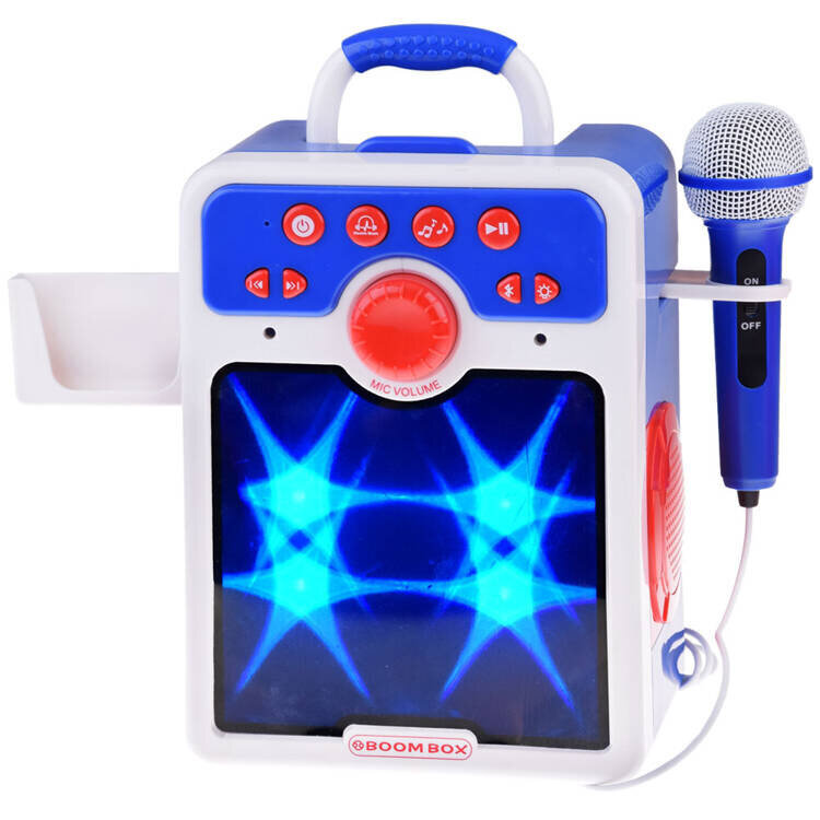 Muusikakõlar mikrofoniga, sinine hind ja info | Arendavad mänguasjad | kaup24.ee