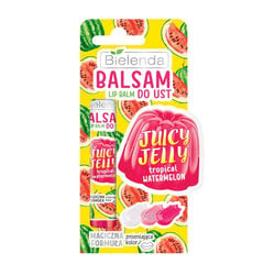 Huulepalsam Bielenda Juicy Jelly Tropical Watermelon 10 g hind ja info | Huulepulgad, -läiked, -palsamid, vaseliin | kaup24.ee