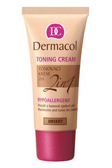 Увлажняющий крем для лица и основа под макияж Dermacol Toning Cream 2in1  50 мл цена и информация | Кремы для лица | kaup24.ee