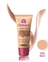 Увлажняющий крем для лица и основа под макияж Dermacol Toning Cream 2in1  50 мл цена и информация | Кремы для лица | kaup24.ee