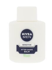 Бальзам после бритья для мужчин Nivea Men Sensitive After Shave Balm 100 мл цена и информация | Косметика и средства для бритья | kaup24.ee