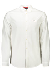 Рубашка CALVIN KLEIN JEANS Blocking Overshirt Icicle Bright White J30J325179CGA 560077708 цена и информация | Мужские рубашки | kaup24.ee