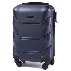 Маленький чемодан Wings Peacock XS, синий цена и информация | Чемоданы, дорожные сумки | kaup24.ee