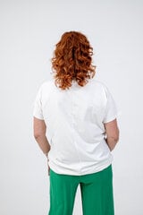Pluus trükisega, valge hind ja info | Naiste pluusid, särgid | kaup24.ee