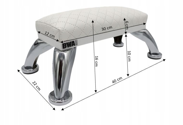 Maniküüri padi BWA tehnoloogia 16 x 40 cm цена и информация | Maniküüri ja pediküüri tarvikud | kaup24.ee