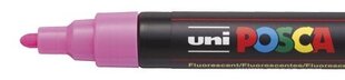 Маркер UNI Posca PC-5M флуоресцентный розовый (F13) цена и информация | Письменные принадлежности | kaup24.ee