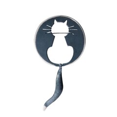 Серебряная брошь "Кошка" цена и информация | Броши | kaup24.ee