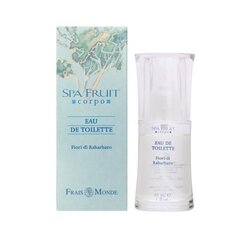 Tualettvesi Frais Monde Spa Fruit Rhubarb Flower EDT naistele 30 ml hind ja info | Naiste parfüümid | kaup24.ee