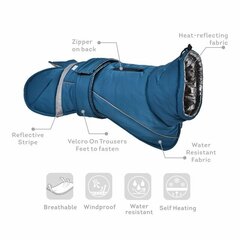 Tuulekindel jope koertele Ohana Windproof Eco, erinevad suurused, sinine hind ja info | Riided koertele | kaup24.ee