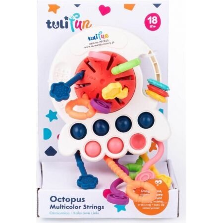 Rõõmsameelne sensoorne kaheksajalg Tuli Fun Octopus цена и информация | Imikute mänguasjad | kaup24.ee