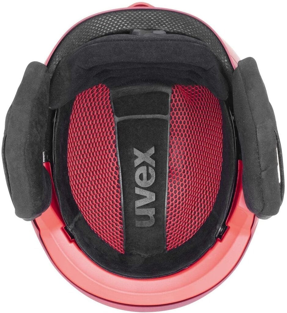 uvex Unisex Legend Pro S5662456007 Snow Cycling Helmets Punane 59-62 цена и информация | Suusakiivrid | kaup24.ee