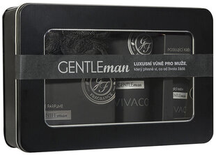 Набор подарков Vivaco Gentleman для мужчин: парфюмированная вода EDP, 50 мл + крем 100 мл + гель для душа 200 мл + подарок цена и информация | Кремы, лосьоны для тела | kaup24.ee