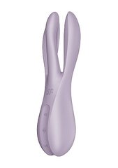 Вибратор Satisfier Threesome 2, фиолетовый цена и информация | Вибраторы | kaup24.ee
