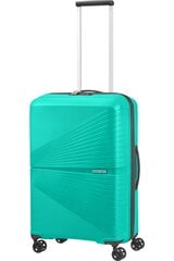 Чемодан для ручной клади American Tourister Airconic Spinner Aqua Green 55 см цена и информация | Чемоданы, дорожные сумки  | kaup24.ee