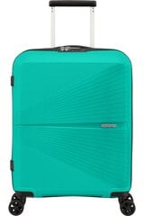 Чемодан для ручной клади American Tourister Airconic Spinner Aqua Green 55 см цена и информация | Чемоданы, дорожные сумки | kaup24.ee