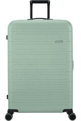 Чемодан для ручной клади American Tourister Novastream Spinner Nomad Green 55 см цена и информация | Чемоданы, дорожные сумки  | kaup24.ee