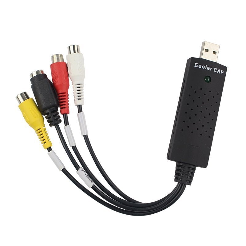 RoGer USB Signal Capture Card for AV / RCA/ S-Video / NTSC, PAL цена и информация | USB jagajad, adapterid | kaup24.ee