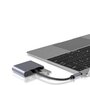RoGer USB-C Multimedia Adapter HDMI 4K@30Hz / VGA 1080p / USB 3.0 / USB-C PD / Grey hind ja info | USB jagajad, adapterid | kaup24.ee
