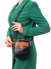 Маленькая черная сумочка - кошелек Shelovet цена и информация | Женские сумки | kaup24.ee