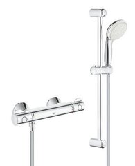 Grohe Grohetherm 800 термостат для душа с комплектом душа tempesta II, хром 34565001 цена и информация | Душевые комплекты и панели | kaup24.ee