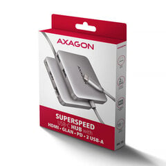 Axagon HMC-5HL цена и информация | Адаптеры и USB-hub | kaup24.ee