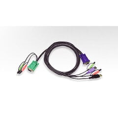 Aten 2L-5303UU, KVM/VGA/USB, 3 m цена и информация | Кабели и провода | kaup24.ee