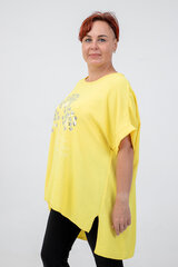 Блуза с золотистым принтом цена и информация | Женские блузки, рубашки | kaup24.ee