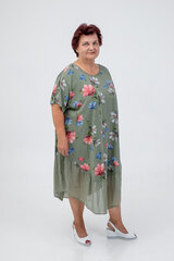 Kleit, kergest mustrilisest kangast hind ja info | Kleidid | kaup24.ee