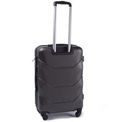 Большой чемодан Wings Peacock L, темно-серый цена и информация | Чемоданы, дорожные сумки | kaup24.ee
